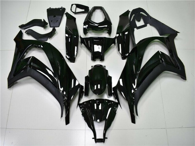 Cheap 2011-2015 Glossy Black Kawasaki ZX10R Moto Fairings Canada Cheap 2011-2015 Glossy Black Kawasaki ZX10R Moto Fairings Canada