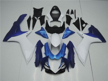 Cheap 2011-2021 White Blue Suzuki GSXR 600/750 Replacement Fairings Canada