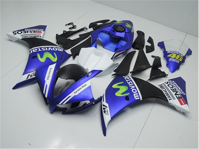 Cheap 2012-2014 Blue White Black Yamaha YZF R1 Motorcycle Replacement Fairings Canada Cheap 2012-2014 Blue White Black Yamaha YZF R1 Motorcycle Replacement Fairings Canada