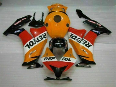 Cheap 2012-2016 Orange Black Repsol Honda CBR1000RR Motorcyle Fairings Canada