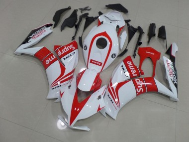 Cheap 2012-2016 Red and White Supreme Honda CBR1000RR Motorbike Fairing Canada