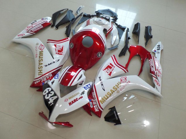 Cheap 2012-2016 Red Musashi Honda CBR1000RR Bike Fairing Canada Cheap 2012-2016 Red Musashi Honda CBR1000RR Bike Fairing Canada