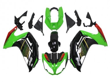 Cheap 2012-2016 Green Black Kawasaki EX650 Motorbike Fairing Canada