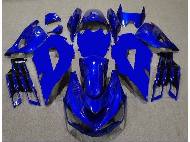 Cheap 2012-2021 Blue Black Kawasaki ZX14R ZZR1400 Motor Fairings Canada Cheap 2012-2021 Blue Black Kawasaki ZX14R ZZR1400 Motor Fairings Canada