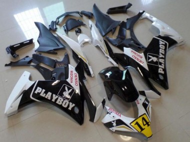 Cheap 2013-2015 Black Playboy 14 Honda CBR500RR Motorbike Fairing Canada