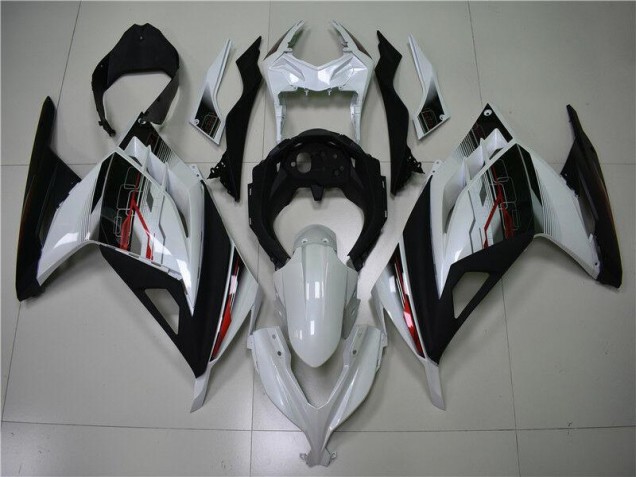 Cheap 2013-2016 White Black Kawasaki EX300 Motorbike Fairing Canada Cheap 2013-2016 White Black Kawasaki EX300 Motorbike Fairing Canada
