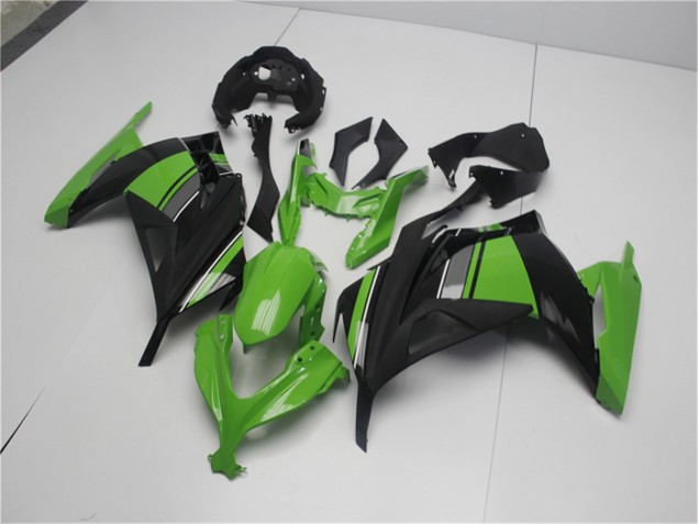 Cheap 2013-2016 Green Black Kawasaki EX300 Motor Bike Fairings Canada Cheap 2013-2016 Green Black Kawasaki EX300 Motor Bike Fairings Canada