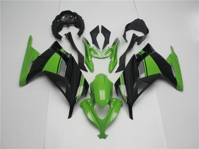 Cheap 2013-2016 Green Black Kawasaki EX300 Motor Bike Fairings Canada Cheap 2013-2016 Green Black Kawasaki EX300 Motor Bike Fairings Canada