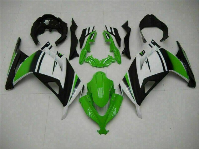 Cheap 2013-2016 Green Black Silver Kawasaki EX300 Moto Fairings Canada Cheap 2013-2016 Green Black Silver Kawasaki EX300 Moto Fairings Canada