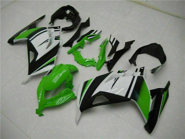 Cheap 2013-2016 Green Black Silver Kawasaki EX300 Moto Fairings Canada Cheap 2013-2016 Green Black Silver Kawasaki EX300 Moto Fairings Canada