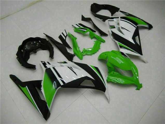 Cheap 2013-2016 Green Black Silver Kawasaki EX300 Moto Fairings Canada Cheap 2013-2016 Green Black Silver Kawasaki EX300 Moto Fairings Canada