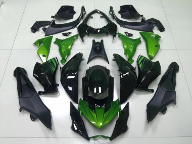 Cheap 2013-2016 Green Black Kawasaki Z800 Moto Fairings Canada