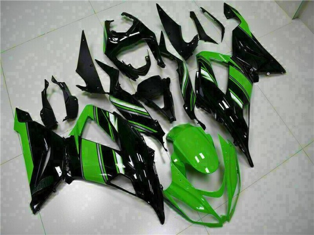 Cheap 2013-2018 Black Green Kawasaki ZX6R Motor Fairings Canada Cheap 2013-2018 Black Green Kawasaki ZX6R Motor Fairings Canada