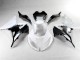 Cheap 2013-2018 White Black Kawasaki ZX6R Motorbike Fairings Canada Cheap 2013-2018 White Black Kawasaki ZX6R Motorbike Fairings Canada