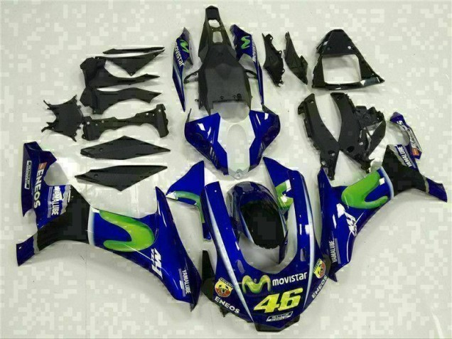 Cheap 2015-2019 Blue Yamaha YZF R1 Motorcycle Fairing Kit Canada Cheap 2015-2019 Blue Yamaha YZF R1 Motorcycle Fairing Kit Canada