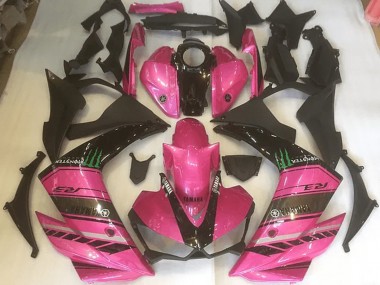 Cheap 2015-2022 Pink and Black Yamaha YZF R3 Replacement Fairings Canada