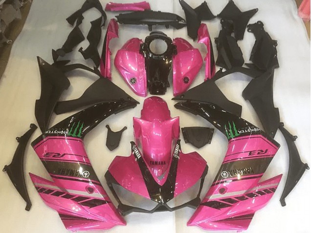 Cheap 2015-2022 Pink and Black Yamaha YZF R3 Replacement Fairings Canada Cheap 2015-2022 Pink and Black Yamaha YZF R3 Replacement Fairings Canada