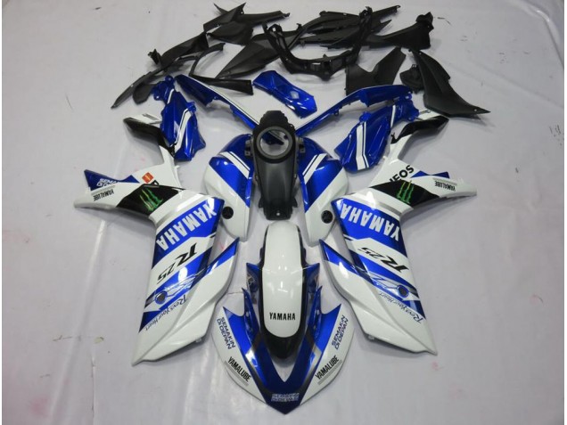 Cheap 2015-2022 White Monster Yamaha YZF R3 Replacement Fairings Canada Cheap 2015-2022 White Monster Yamaha YZF R3 Replacement Fairings Canada