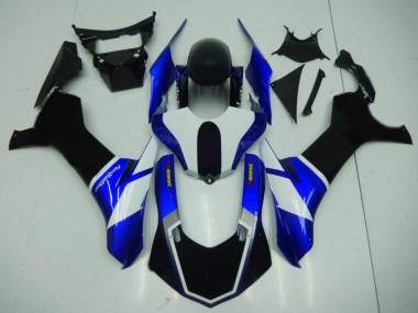 Cheap 2015-2019 Black Blue Yamaha YZF R1 Motorcycle Fairings Kits Canada
