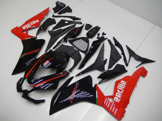 Cheap 2009-2015 Black Red Aprilia RSV4 Motorcycle Replacement Fairings Canada Cheap 2009-2015 Black Red Aprilia RSV4 Motorcycle Replacement Fairings Canada