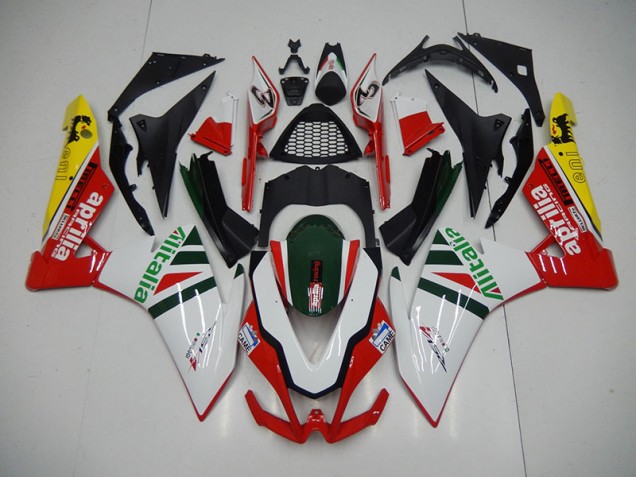 Cheap 2009-2015 White Red Alitalia Aprilia RSV4 Replacement Fairings Canada Cheap 2009-2015 White Red Alitalia Aprilia RSV4 Replacement Fairings Canada