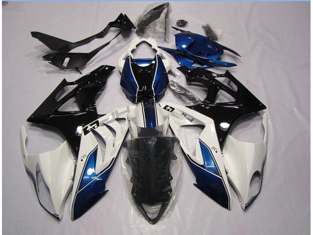 Cheap 2009-2014 White Blue BMW S1000RR Replacement Fairings Canada Cheap 2009-2014 White Blue BMW S1000RR Replacement Fairings Canada