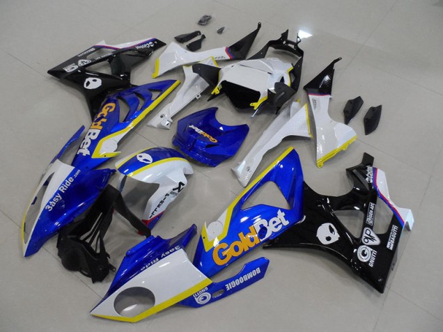 Cheap 2009-2014 Blue White GoldBet BMW S1000RR Motorcycle Fairings Canada Cheap 2009-2014 Blue White GoldBet BMW S1000RR Motorcycle Fairings Canada