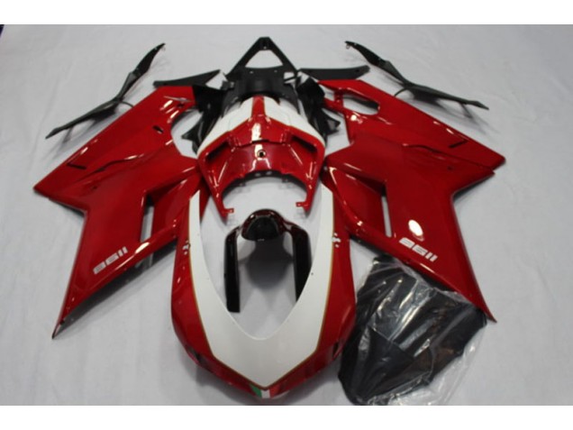 Cheap 2007-2014 Red Ducati 1198 Motorcycle Fairing Kit Canada Cheap 2007-2014 Red Ducati 1198 Motorcycle Fairing Kit Canada
