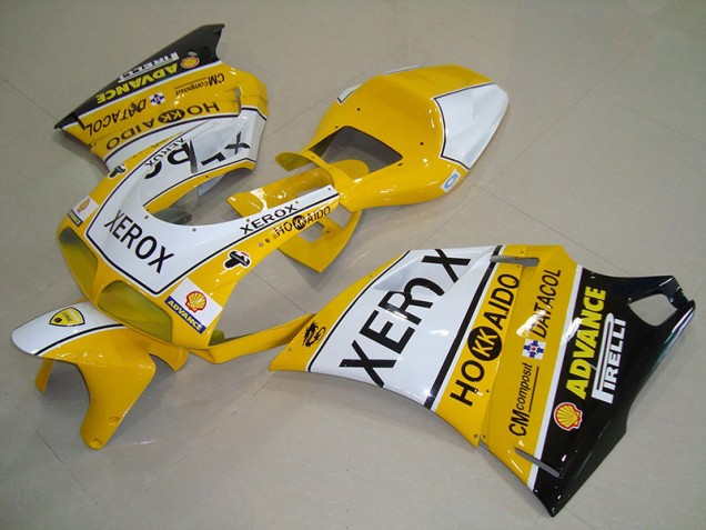 Cheap 1993-2005 Yellow White Xerox Ducati 748 916 996 996S Replacement Motorcycle Fairings Canada Cheap 1993-2005 Yellow White Xerox Ducati 748 916 996 996S Replacement Motorcycle Fairings Canada