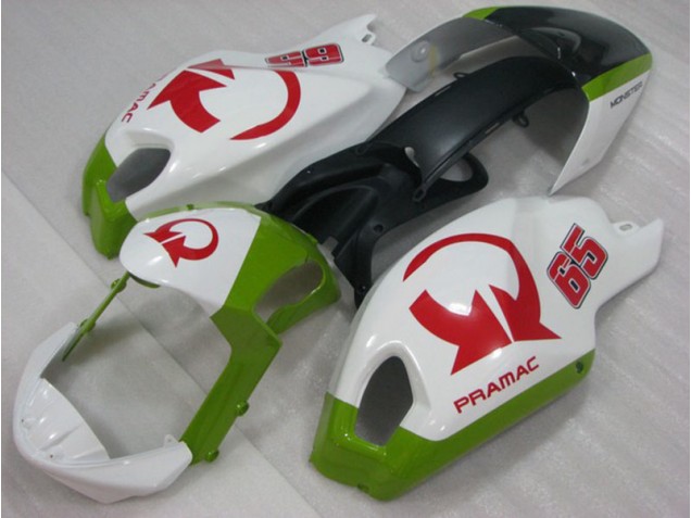Cheap 2008-2012 White Red PRAMAC 65 Ducati Monster 696 Motorcylce Fairings Canada Cheap 2008-2012 White Red PRAMAC 65 Ducati Monster 696 Motorcylce Fairings Canada