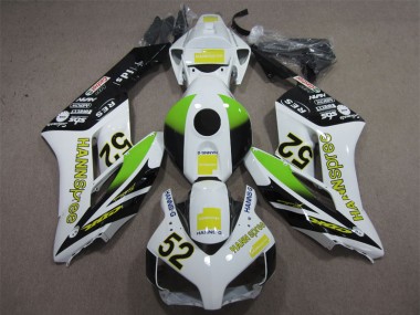 Cheap 2004-2005 White Green Hannspree 52 Honda CBR1000RR Replacement Motorcycle Fairings Canada