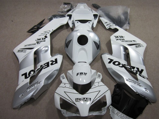 Cheap 2004-2005 Silver Repsol Honda CBR1000RR Replacement Fairings Canada Cheap 2004-2005 Silver Repsol Honda CBR1000RR Replacement Fairings Canada