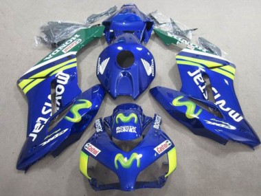 Cheap 2004-2005 Blue Movistar Castrol Honda CBR1000RR Motorbike Fairing Canada