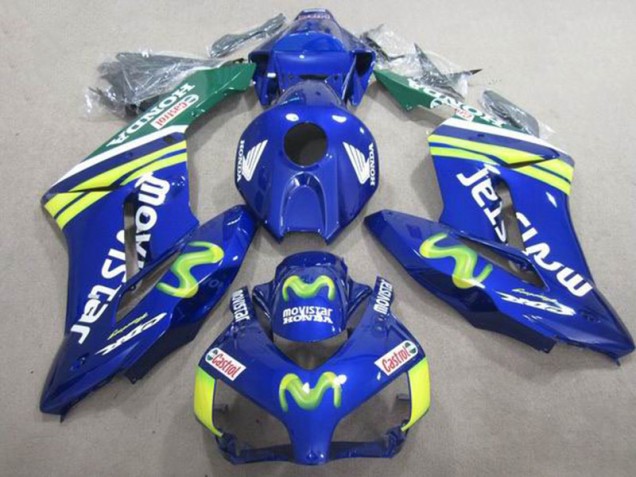 Cheap 2004-2005 Blue Movistar Castrol Honda CBR1000RR Motorbike Fairing Canada Cheap 2004-2005 Blue Movistar Castrol Honda CBR1000RR Motorbike Fairing Canada