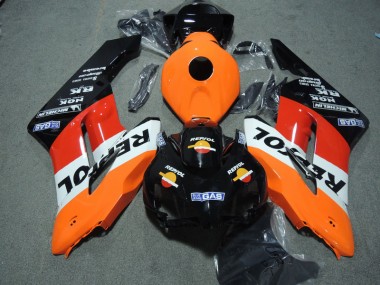 Cheap 2004-2005 Black Orange Repsol Honda CBR1000RR Motor Bike Fairings Canada