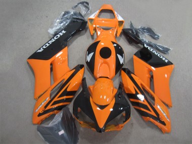 Cheap 2004-2005 Black Orange Honda CBR1000RR Motorbike Fairing Kits Canada