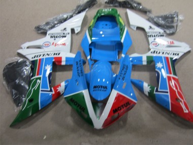 Cheap 2004-2005 Blue Red Green Motul Honda CBR1000RR Replacement Fairings Canada