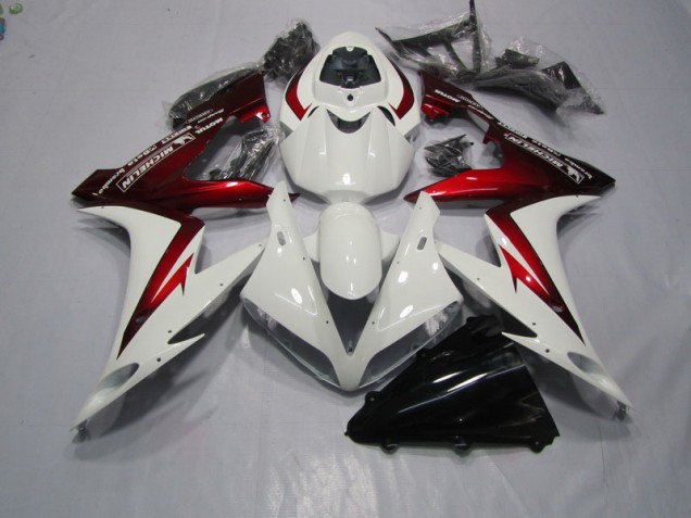 Cheap 2004-2005 White Red Honda CBR1000RR Motorcycle Fairing Kits Canada Cheap 2004-2005 White Red Honda CBR1000RR Motorcycle Fairing Kits Canada