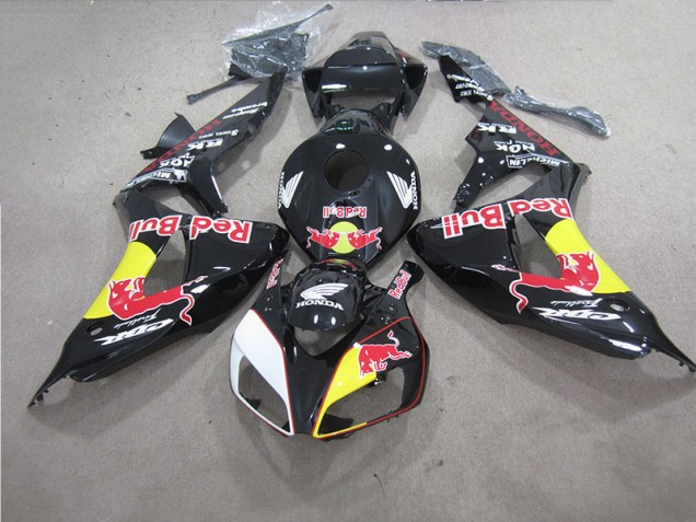 Cheap 2006-2007 Black Red Bull Honda CBR1000RR Bike Fairings Canada Cheap 2006-2007 Black Red Bull Honda CBR1000RR Bike Fairings Canada