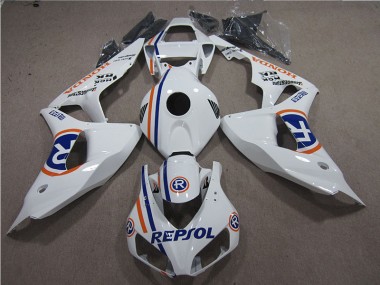 Cheap 2006-2007 White Blue Repsol Honda CBR1000RR Bike Fairing Kit Canada