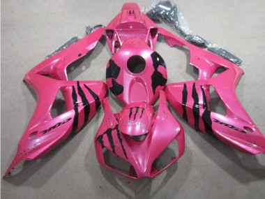 Cheap 2006-2007 Pink Black Monster Honda CBR1000RR Motor Fairings Canada