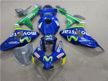 Cheap 2006-2007 Blue Movistar Castrol Honda CBR1000RR Motorbike Fairings Canada