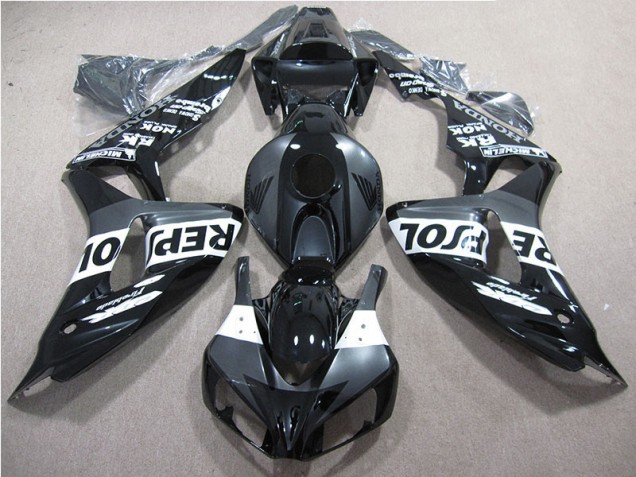 Cheap 2006-2007 Black Repsol Honda CBR1000RR Motorcycle Fairing Kits Canada Cheap 2006-2007 Black Repsol Honda CBR1000RR Motorcycle Fairing Kits Canada