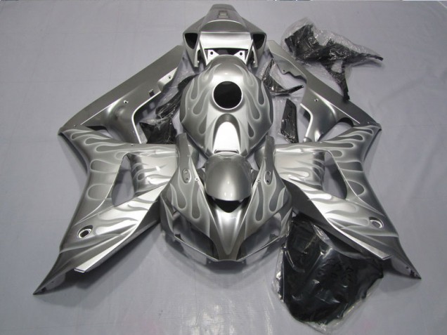 Cheap 2006-2007 Silver Flame Honda CBR1000RR Bike Fairings Canada