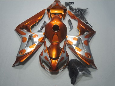 Cheap 2006-2007 Orange Honda CBR1000RR Motorcycle Replacement Fairings Canada