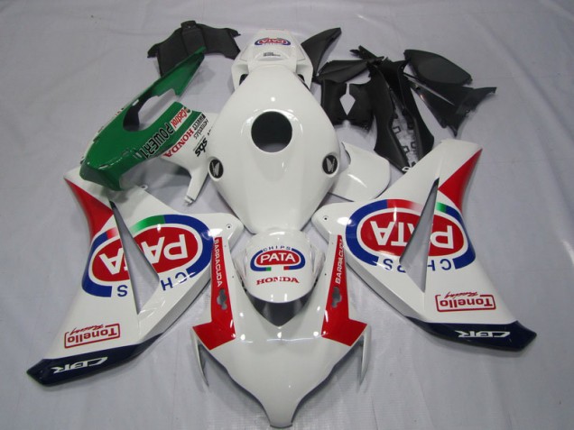 Cheap 2008-2011 White Red PATA Honda CBR1000RR Motor Fairings Canada Cheap 2008-2011 White Red PATA Honda CBR1000RR Motor Fairings Canada