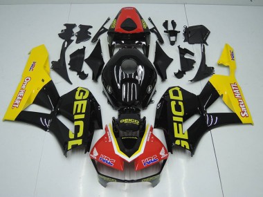 Cheap 2012-2016 Black Red HRC Honda CBR1000RR Motor Bike Fairings Canada