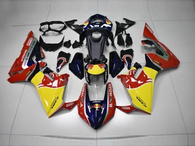 Cheap 2017-2020 Blue Yellow Red Red Bull Honda CBR1000RR Motorcycle Fairing Kit Canada