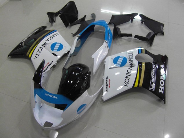 Cheap 1996-2007 White Konica Minolta Honda CBR1100XX Blackbird Motorcycle Fairing Kit Canada Cheap 1996-2007 White Konica Minolta Honda CBR1100XX Blackbird Motorcycle Fairing Kit Canada