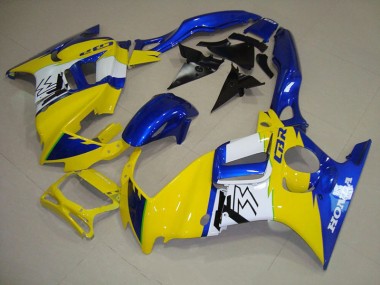 Cheap 1995-1998 Blue Yellow Honda CBR600 F3 Motorcyle Fairings Canada